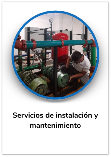 Servicios de instalación y mantenimiento